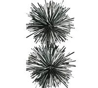 260Q Black Modelling Balloons 200 Pack Professional Grade Latex for Sculpting & Twisting High Elasticity Long Balloon Kit for Decorative Art Party Displays Creative Floral Designs