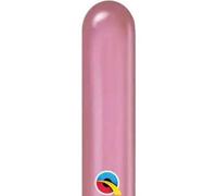 260Q Chrome Mauve 100Ct Qualatex Plain Latex Modelling Balloons