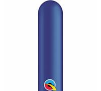 260Q Navy 100Ct Qualatex Plain Latex Modelling Balloons