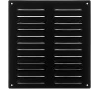 260x280mm / 10x11" inch Anthracite Metal Air Vent Grille Cover with Insect Mesh - Ventilation Cover