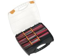 261 Piece Heat Shrink Tubing Assortment - 100m & 150mm - Adhesive Lined