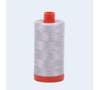 2615 Aluminium Aurifil Cotton 12 WT Large Spool