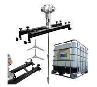 264 Gallon Pneumatic Pail Agitator Paint Mixer Drum Mixer Paint Stirring Machine Bracket Air Agitator Paint Mix Tool, Paint Agitator(3 Cylinders)