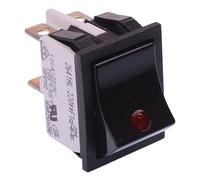 2641LH/2A232000L220V APEM 220V Red illuminated On-Off Industrial Rocker Switch DPST 16A