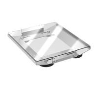 265 Lbs Flat Mount for Pure Aluminum Build with High Strength PC Cover Plate Offering 360° to While Ensuring Unobstructed Signals (Grey, 32x27cm)