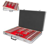 266 PCS Optical Trial Lens Set Optometry Kit, Metal Rim Aluminium Case Kit Set with Optometry Test Trial Frame, Professional Optometry Eye Equipment with Trial Frame