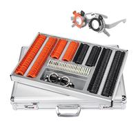 266pcs Trial Lens Optical Trial Lens Set with Plastic Rim Aluminium Case and Free Trial Frame, Optometry Box Trial Lens Equipment Eye Protection Accessories Ophthalmic Trial Case Lenses