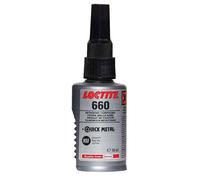 267328 660 Quick Metal Large Gap Fill Retainer 50ml Prevents Corrosion Loctite