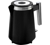 Russell Hobbs Black Kettle [1.7L, 3000W] Brontë (Internal illumination, Perfect pour, 360° base with cord storage, Push to open lid, Distinctive Matte Finish design) 26750
