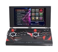 26800 in 1 Hand-held Portable Arcade Game Console 17.5-inch HD Screen Dual Players Pandoras Box DX, Retro Video Game Machine Search/Hide/Save/Load/Pause Games (Blue 26800 70s)