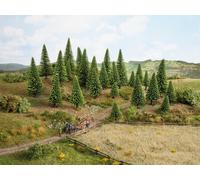 26821 Noch Pack 50 Mixed Fir Trees Height from 5 to 14 cm
