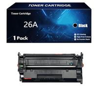 26A Toner Compatible for HP CF226A 26X CF226X Toner Cartridge for HP LaserJet Pro M402d M402dn M402dne M402dw M402n MFP M426fdn M426fdw Printer,Black-1 Pack