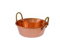 26cm Copper Brass Jam Pot for Marmalade Making