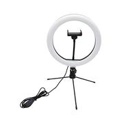 26cm LED Ring Light & Tripod Desktop Stand: Capti Content Creator