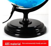(26cm plastic stand with plug-in lamp + AR) "AR Smart Globe: Interactive Geography Tool for Children's Learning"