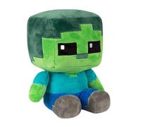 (26cm Sitting Zombie) Minecraft Plush Toy Pixel Doll Children Doll Kids Gift