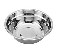 26cm Stainless Steel Basin, Mixing Bowls Kitchen Round Basin Bowls, Mixing Bowl Thicken Heavy Duty Deeper Mirror Finish Salad Bowl for Cooking