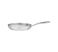26cm Tri-Ply Stainless Steel Frying Pan for Induction, Riveted Handle, 2.2L