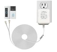 26ft Charging Cable 18V500mA Power Adapter for Video Doorbells, Ring Video Doorbell Pro and Ring Video Doorbell 2, Transformer Compatible with Zmodo Smart Doorbell and Nest Hello
