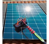 26ft Reach Window Cleaning Brush - Brodex ALiGATOR 2.0 - Oval Alloy Water Fed Pole for Cleaning Windows, Solar Panels, Fascias & More - Complete with Hozelock & Brush Head (23ft Length, 26ft Reach)