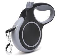 26Ft Retractable Dog Leash, Heavy Duty Great Leash for Dog up to 110 lbs, Anti-Slip Rubberized Handle, One-Handed Brake, Strong Nylon Tape, Tangle Free
