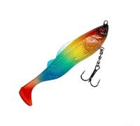 26g Weighted Soft Bait Designed for Jerk Retrieve Slow Roll and Steady Pull Techniques with Consistent Depth Control and Action Stability (Multicolor)