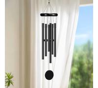 26in 6 Tubes Wind Chime, Wind Chime with S-Hook That can Make Beautiful Sounds Suitable for Indoors, Gardens