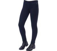 (26in, Navy) Dublin Childrens/Kids Supa-fit Pull On Knee Patch Jodhpurs
