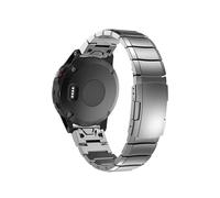 26mm 22mm Quick Adaptation Titanium Strap Fit For Garmin Fenix8 6/6X/6XPro/7/7X/5/5X/5XPlus/3/Forerunner 945 935(Gray 03,22mm)