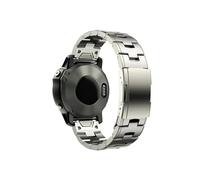 26mm 22mm Quickfit Titanium Strap fit For Garmin Fenix 6/6X/6XPro/7/7X/5/5X/5XPlus/3 Metal Release Watch Band For Forerunner 945 935(Titanium color 02,26mm)