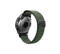 (26mm, A4-army green) For Garmin Fenix6x 6por Nylon Watch Strap Quick Release For 7x Pro Enduro Instinct Mk15xplus 22 26mm Arm Strap