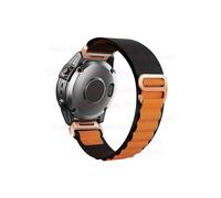 (26mm, C5-Black orange) For Garmin Fenix6x 6por Nylon Watch Strap Quick Release For 7x Pro Enduro Instinct Mk15xplus 22 26mm Arm Strap