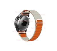 (26mm, C8-White orange) For Garmin Fenix6x 6por Nylon Watch Strap Quick Release For 7x Pro Enduro Instinct Mk15xplus 22 26mm Arm Strap