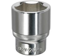 26mm Chrome Vanadium Forged Steel Drive Socket For 1/2" Square Drive