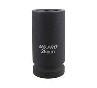 26mm Deep Impact Socket 3/4" Drive Single Hex 6 Point Chrome Vanadium Steel