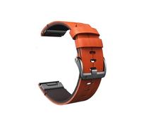 26mm Leather Strap Fit For Garmin Fenix 7X 3 3HR 5x 5xPlus 6x 6xPro Watch Accessories(Brown)