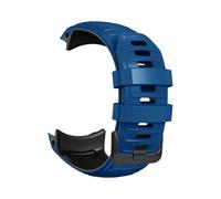 26mm No Gaps Silicone Watchband fit for Garmin Instinct 2X(Dark blue black)