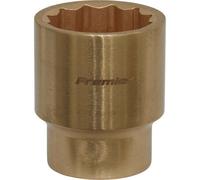 26mm Non-Sparking Walldrive Socket - Durable Beryllium Copper Tool For Safety