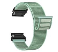 26mm nylon Strap for Garmin Fenix 8 51mm 7X 6X Pro 5X soft weave Watch Band for Garmin Quatix tactix 8 7 51mm Enduro descent MK3 MK2 Instinct 2X 3 50mm Quick drying Wristband ((L)_green,26mm)