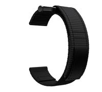 26mm Nylon Watch Strap for Garmin Fenix 6X/5X/3/3 HR/D2 Charlie/Descent MK2, Breathable Velcro Adjustable Replacement Band, Includes Screws & Screwdrivers, for Outdoor Sports/Commute/Daily Wear