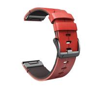 26mm Official Style Watch Strap For Garmin Fenix 5 5X Plus 6 6X Pro 3HR Mk2 D2 Wristband Quick Release Genuine Leather Bracelet