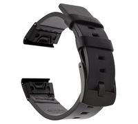 26mm Outdoor Sport Leather Replacement watch Strap for Garmin Fenix 3 3 HR Fenix 5X Plus 6X Pro 7X wrist watch Band Watchband