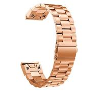 26mm Watchband For Garmin Fenix 6 6X Pro 5X Plus 3HR Stainless Steel Band Tactix Delta D2 Delta Watch Quick Release Wrist Strap