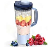 26oz Blender Cup Replacement for Ninja BlendBOSS DB301 DB351 Travel Tumbler with Lid,Personal Blender Cup Blue