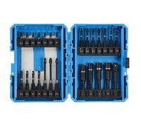 26Pce Impact Screwdriver And Nut Driver Bit Set Pozi Phillips Torx Bits