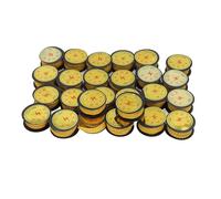 26PCS A to Z Tube Cable Marker Set, PVC Wire Numbering Marker with Clear Letter Coding, Concave Non - Slip Design for Electronics and Electrical Wiring (2.5m²)