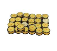 26PCS A to Z Tube Cable Marker Set, PVC Wire Numbering Marker with Clear Letter Coding, Concave Non - Slip Design for Electronics and Electrical Wiring (4m²)