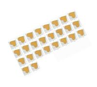 26Pcs Heart Corner Bookmarks PU Leather Corner Page Book Marker Novel Fiction Page Holder for Journal Planner Notebook Leather Bookmarks