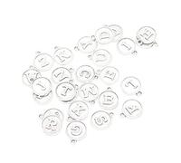 26Pcs Letter A-Z Alphabet Charms Pendants For Diy Jewelry Making And Crafting Durability