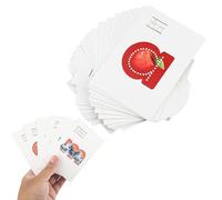 26pcs Letter Recognition Flash Cards, Lit Letters Alphabet Flashcards Lit Letters Flash Cards Early Learning Flash Cards Montessori Alphabet Cards for Toddlers Kindergarten